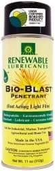 Renewable Lubricants - 11 oz Aerosol Thin Oily Film Penetrant/Lubricant - Light Golden, -22°F to 208°F - Eagle Tool & Supply