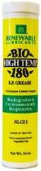 Renewable Lubricants - 14 oz Cartridge Biobased Extreme Pressure Grease - Green, Extreme Pressure & High Temperature, 285°F Max Temp, NLGIG 2, - Eagle Tool & Supply