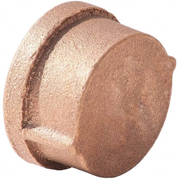 Merit Brass - Brass & Chrome Pipe Fittings Type: Cap Fitting Size: 3 - Eagle Tool & Supply