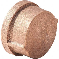 Merit Brass - Brass & Chrome Pipe Fittings Type: Cap Fitting Size: 3 - Eagle Tool & Supply