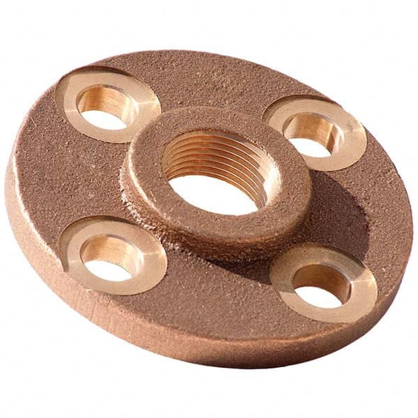 Merit Brass - Brass & Chrome Plated Flanges Style: Companion Pipe Size: 2-1/2 (Inch) - Eagle Tool & Supply