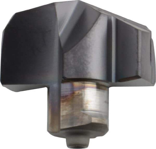 Iscar - Series ICK, 17.5mm Diam Grade IC908 140° Replaceable Drill Tip - Carbide, TiAlN Finish, 17 Seat Size, Through Coolant - Eagle Tool & Supply