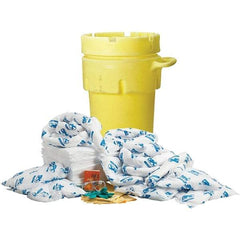 Brady SPC Sorbents - 75 Gal Capacity Oil Only Spill Kit - 95 Gal Polyethylene Drum - Eagle Tool & Supply