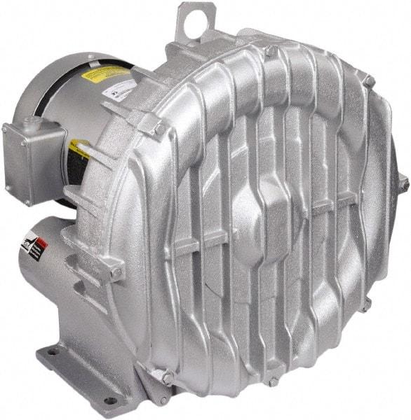 Gast - Regenerative Air Blowers Horsepower: 5-1/2 Cubic Feet per Minute: 290.00 - Eagle Tool & Supply