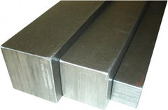 Value Collection - 3" Square x 6" Long Steel Square Bar - 1018 Steel - Eagle Tool & Supply