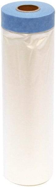 TRIMACO - Medium Weight HDPE Plastic Drop Cloth - 72' x 4', 0.004" Thick, Tape & Drape - Eagle Tool & Supply
