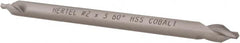 Hertel - #2 Plain Cut 60° Incl Angle Cobalt Combo Drill & Countersink - Eagle Tool & Supply