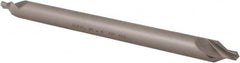 Hertel - #5 Plain Cut 60° Incl Angle High Speed Steel Combo Drill & Countersink - Eagle Tool & Supply