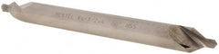 Hertel - #4-1/2 Plain Cut 60° Incl Angle High Speed Steel Combo Drill & Countersink - Eagle Tool & Supply