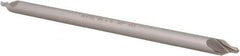 Hertel - #4 Plain Cut 60° Incl Angle High Speed Steel Combo Drill & Countersink - Eagle Tool & Supply