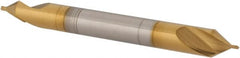 Hertel - #3/0 Plain Cut 60° Incl Angle High Speed Steel Combo Drill & Countersink - Eagle Tool & Supply