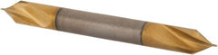 Hertel - #5/0 Plain Cut 60° Incl Angle High Speed Steel Combo Drill & Countersink - Eagle Tool & Supply