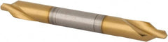 Hertel - #2 Plain Cut 60° Incl Angle High Speed Steel Combo Drill & Countersink - Eagle Tool & Supply