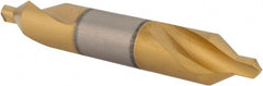 Hertel - #4-1/2 Plain Cut 60° Incl Angle High Speed Steel Combo Drill & Countersink - Eagle Tool & Supply