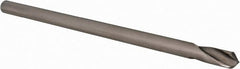 Hertel - #4-1/2 Plain Cut 82° Incl Angle High Speed Steel Combo Drill & Countersink - Eagle Tool & Supply