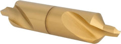 Hertel - #7 Plain Cut 90° Incl Angle High Speed Steel Combo Drill & Countersink - Eagle Tool & Supply