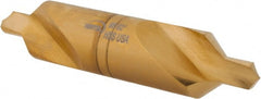 Hertel - #8 Plain Cut 82° Incl Angle High Speed Steel Combo Drill & Countersink - Eagle Tool & Supply