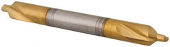 Hertel - #2 Plain Cut 82° Incl Angle High Speed Steel Combo Drill & Countersink - Eagle Tool & Supply