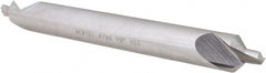 Hertel - #7 Plain Cut 90° Incl Angle High Speed Steel Combo Drill & Countersink - Eagle Tool & Supply