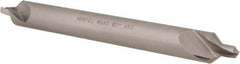 Hertel - #6 Plain Cut 82° Incl Angle High Speed Steel Combo Drill & Countersink - Eagle Tool & Supply