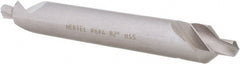 Hertel - #6 Plain Cut 82° Incl Angle High Speed Steel Combo Drill & Countersink - Eagle Tool & Supply