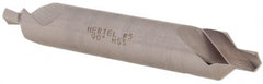 Hertel - #5 Plain Cut 90° Incl Angle High Speed Steel Combo Drill & Countersink - Eagle Tool & Supply