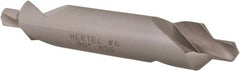 Hertel - #6 Plain Cut 90° Incl Angle High Speed Steel Combo Drill & Countersink - Eagle Tool & Supply