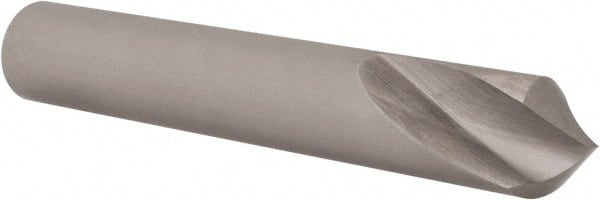 Hertel - 3/4" Body Diam, 90°, 5-1/8" OAL, High Speed Steel Spotting Drill - Eagle Tool & Supply