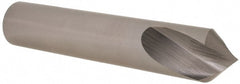 Hertel - 1" Body Diam, 90°, 5-3/8" OAL, High Speed Steel Spotting Drill - Eagle Tool & Supply