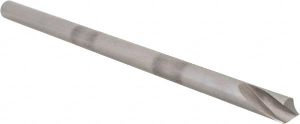 Hertel - 3/8" Body Diam, 90°, 6-3/4" OAL, High Speed Steel Spotting Drill - Eagle Tool & Supply