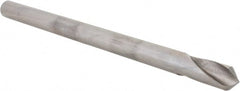 Hertel - 1/2" Body Diam, 90°, 8" OAL, High Speed Steel Spotting Drill - Eagle Tool & Supply