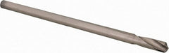 Hertel - 1/4" Body Diam, 120°, 5-1/2" OAL, High Speed Steel Spotting Drill - Eagle Tool & Supply