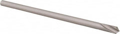 Hertel - 6mm Body Diam, 90°, 5-1/2" OAL, Cobalt Spotting Drill - Eagle Tool & Supply