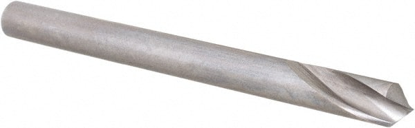 Hertel - 5mm Body Diam, 90°, 2-3/8" OAL, Cobalt Spotting Drill - Eagle Tool & Supply