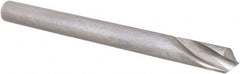 Hertel - 5mm Body Diam, 90°, 2-3/8" OAL, Cobalt Spotting Drill - Eagle Tool & Supply