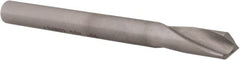 Hertel - 6mm Body Diam, 90°, 2-5/8" OAL, Cobalt Spotting Drill - Eagle Tool & Supply