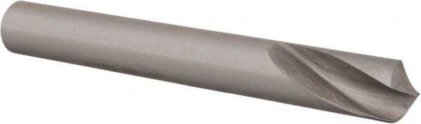 120° 0.5512″ Diam 4-1/2″ OAL Cobalt Spotting Drill Bright/Uncoated, 1-3/8″ Flute Length, 0.5512″ Shank Diam