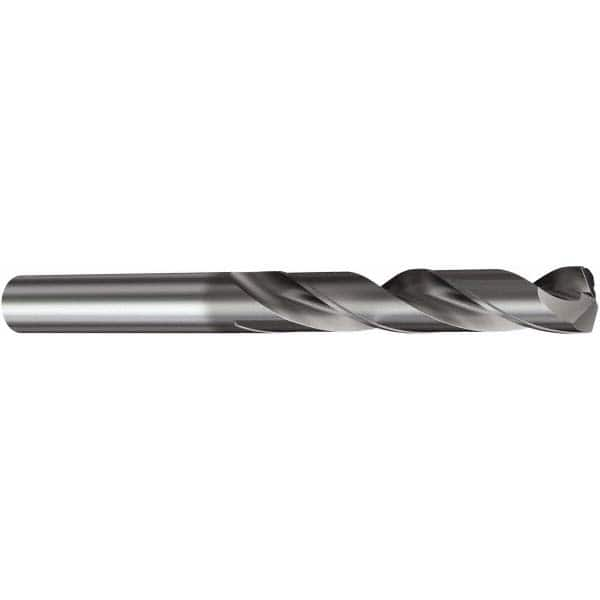 Sandvik Coromant - 6.4mm 140° Spiral Flute Solid Carbide Screw Machine Drill Bit - Eagle Tool & Supply