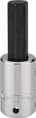 Proto - 1/2" Drive, 17mm Hex Bit Socket - 4" OAL, 2" Bit Length, Tethered - Eagle Tool & Supply