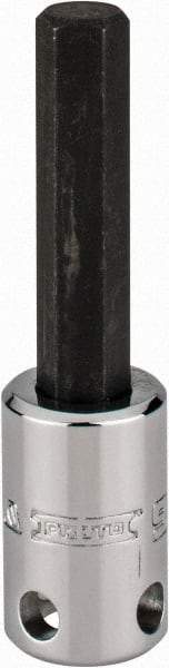 Proto - 3/8" Drive, 9mm Hex Bit Socket - 2-23/32" OAL, 1-5/8" Bit Length, Tethered - Eagle Tool & Supply