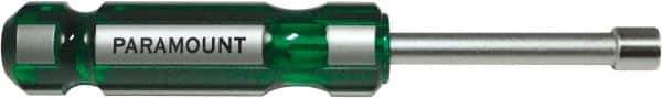 Paramount - 11/32" Solid Shaft Nutdriver - Color Coded Handle, 7-1/8" OAL - Eagle Tool & Supply