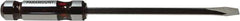Paramount - 318mm OAL Standard Slotted Screwdriver - 203mm Blade Length, Square Shank, Acetate Handle - Eagle Tool & Supply
