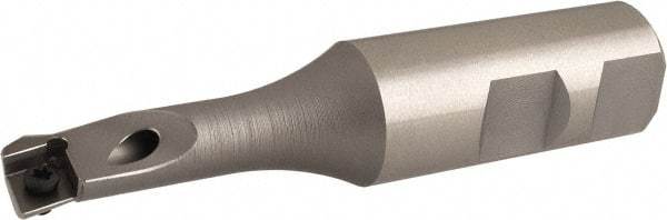 Hertel - 9.75mm Min Bore Diam, 75mm OAL, 16mm Shank Diam, Indexable Boring Bar - 30mm Max Bore Depth - Eagle Tool & Supply