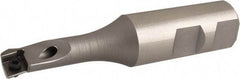 Hertel - 9.75mm Min Bore Diam, 75mm OAL, 16mm Shank Diam, Indexable Boring Bar - 30mm Max Bore Depth - Eagle Tool & Supply