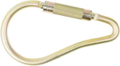 PRO-SAFE - 5,000 Lb. Capacity Locking Carabiner - 2 Inch, Autolocking Gate, Steel - Eagle Tool & Supply