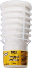 Rubbermaid - 48 mL Air Freshener Dispenser Refill - Tropical, Compatible with TCell Odor Control System Dispensers - Eagle Tool & Supply