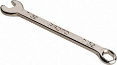 Proto - 7/32" 6 Point Combination Wrench - 3-5/64" OAL, Steel, Nickel Finish - Eagle Tool & Supply