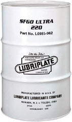 Lubriplate - 55 Gal Drum, Synthetic Gear Oil - 8°F to 420°F, 1088 SUS Viscosity at 100°F, 210 SUS Viscosity at 210°F, ISO 220 - Eagle Tool & Supply