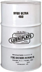 Lubriplate - 55 Gal Drum, Synthetic Gear Oil - 10°F to 380°F, 2143 SUS Viscosity at 100°F, 211 SUS Viscosity at 210°F, ISO 460 - Eagle Tool & Supply