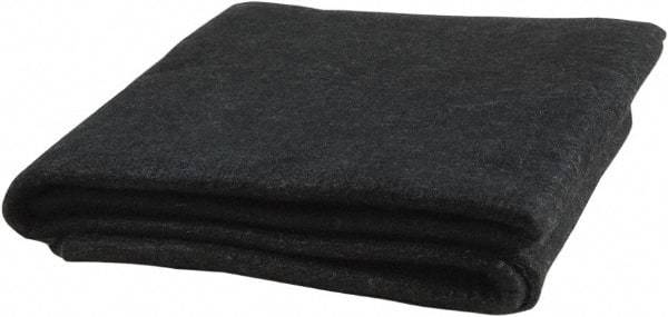 Steiner - 6' High x 6' Wide x 0.15" Thick Carbonized Fiber Welding Blanket - Black - Eagle Tool & Supply